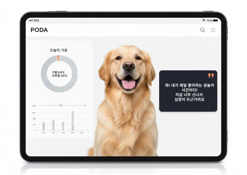 PODA 분석 화면